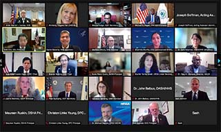 Task Force Principals Meeting over teams